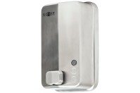 Dozator sapun lichid sau dezinfectant gel, model Evo, otel inox satinat